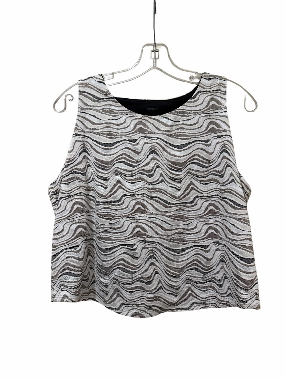 Nike 2X Women's Plus Size Workout Crop Tank Top B4